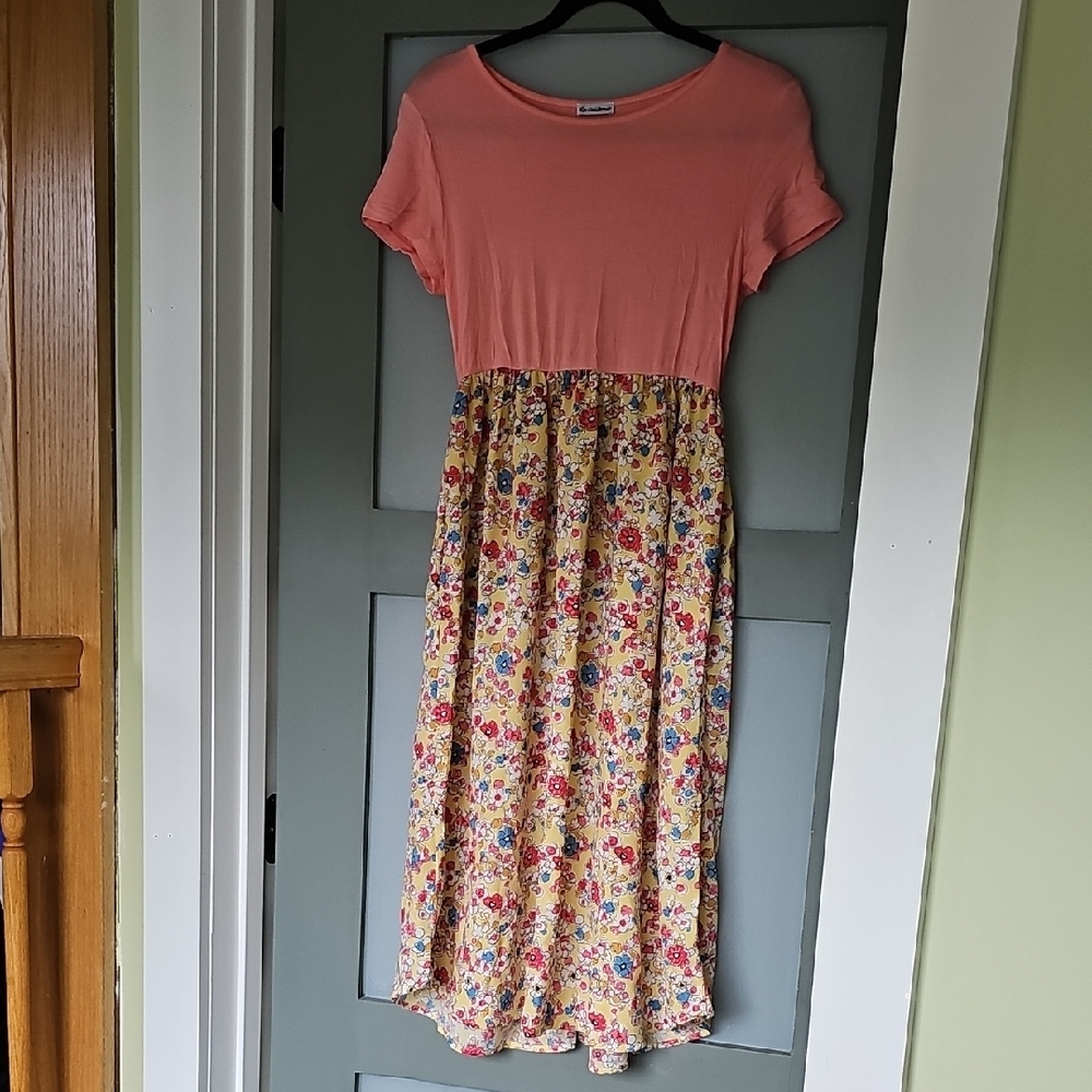 Floral Pink Dress